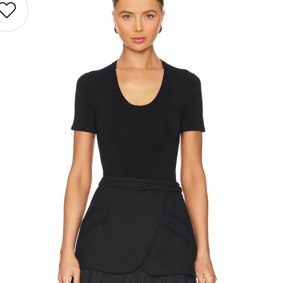SIMKHAI Drew Bodysuit black